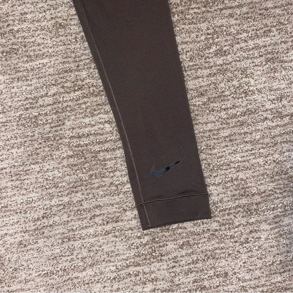 Nike Brown Tights Slim Fit Stretch
